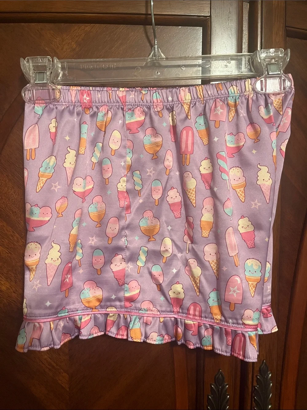 American Girl Purple Ice Cream & Popsicle Pajama Set-Sweet Dream PJs for Girls